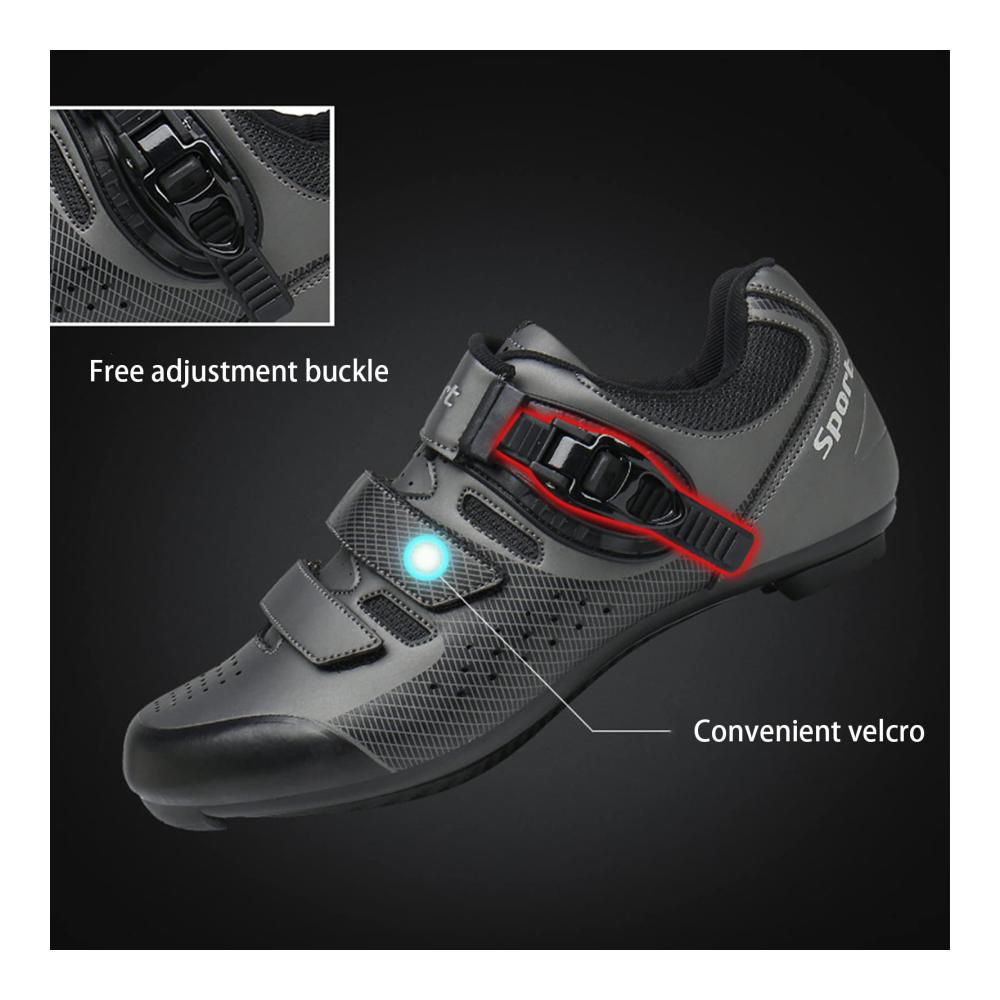 Grüne Radsportschuhe - SPD & Look Delta Pedal-kompatibel Größe 45