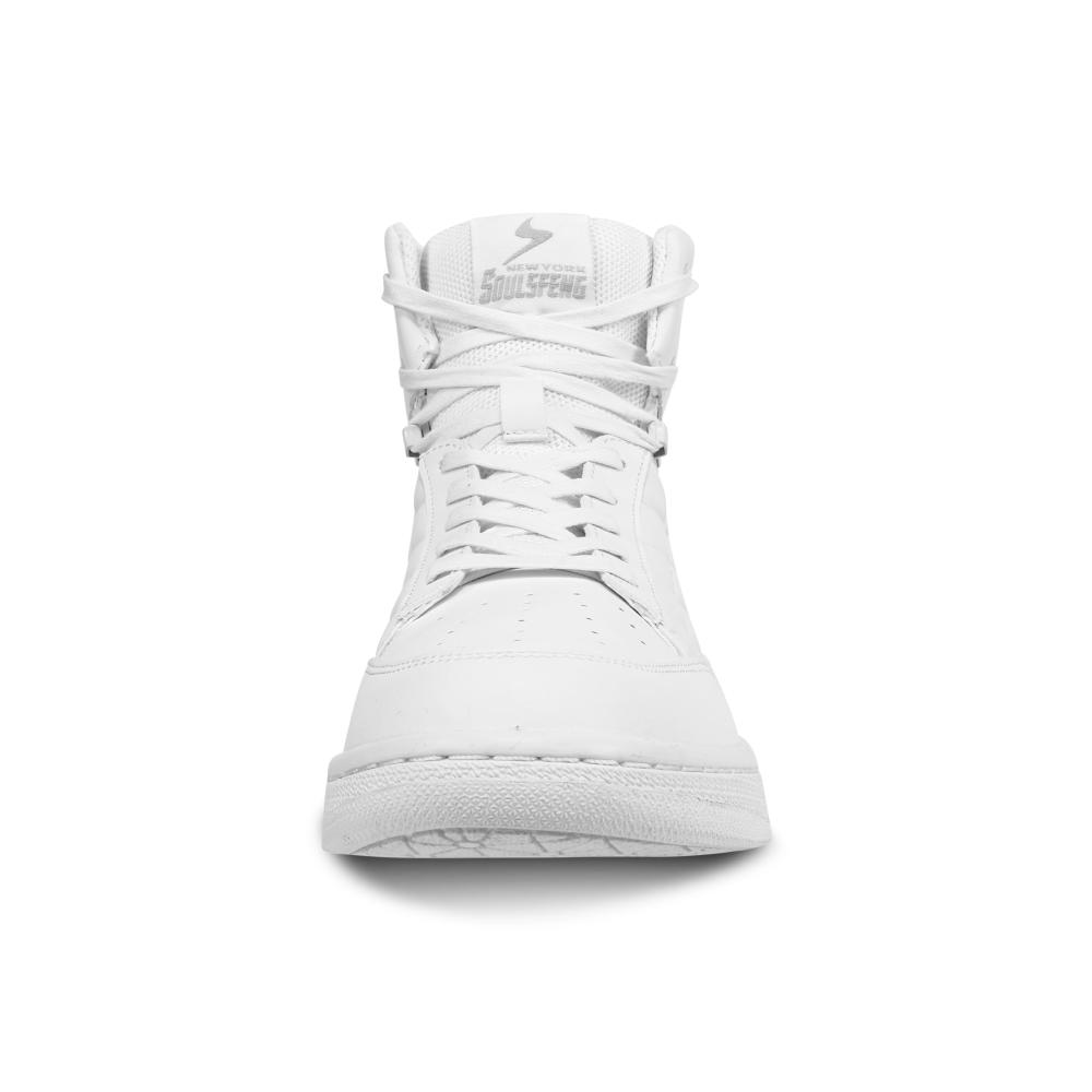 Premium Leder High-Top Basketball Sneaker für Herren/Damen – Stilvolle Schnürschuhe für Leichtathletik und Mode