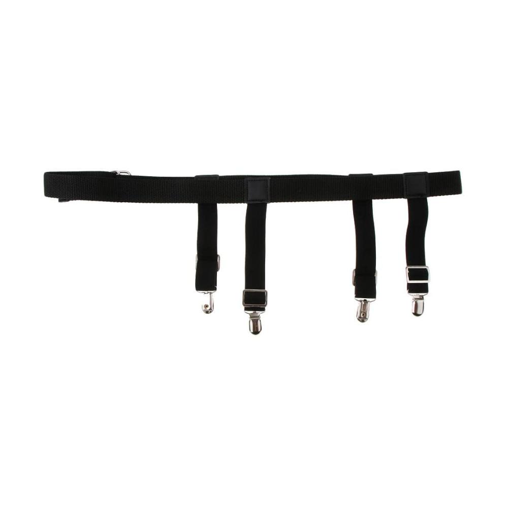 Nylon Strumpfband Set mit einstellbaren Clips - stilvolle Strumpfhosenhalter für Frauen