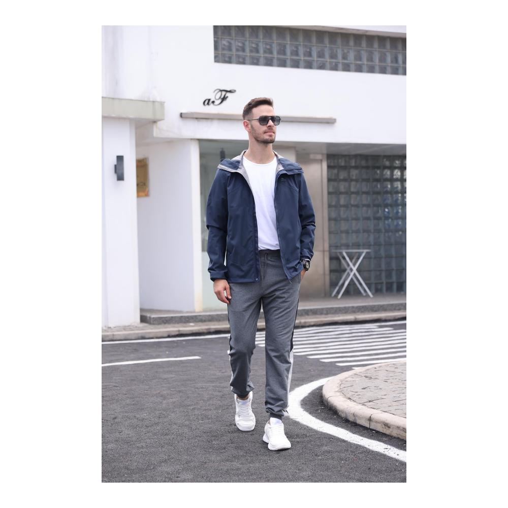 Herren Jogginghose mit Streifenmuster für Laufen und Freizeit - Sportliche Trainingshose Cargo Pants und Sweatpants im Jogger-Style