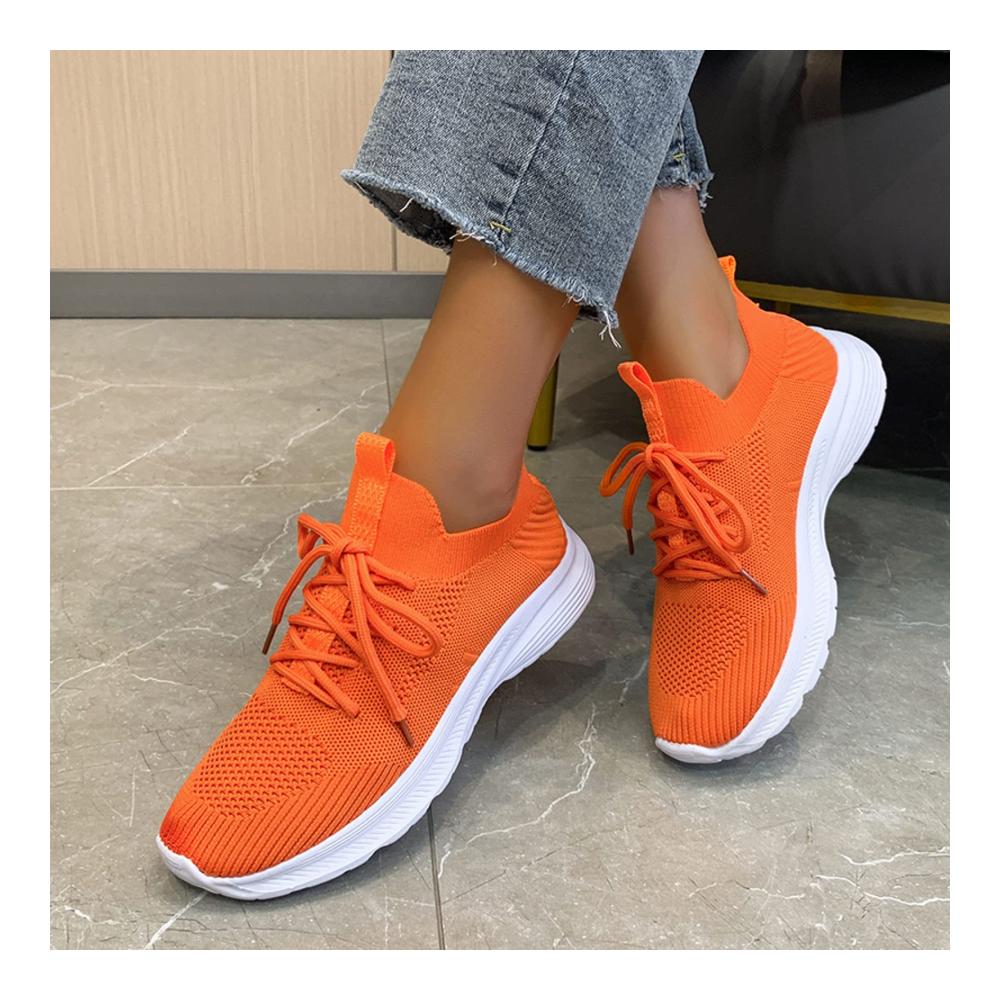 Damen Straßenlaufschuhe Leichte Sportschuhe mit Luftpolster Atmungsaktivität und Komfort für Fitness Jogging und Freizeit - A275