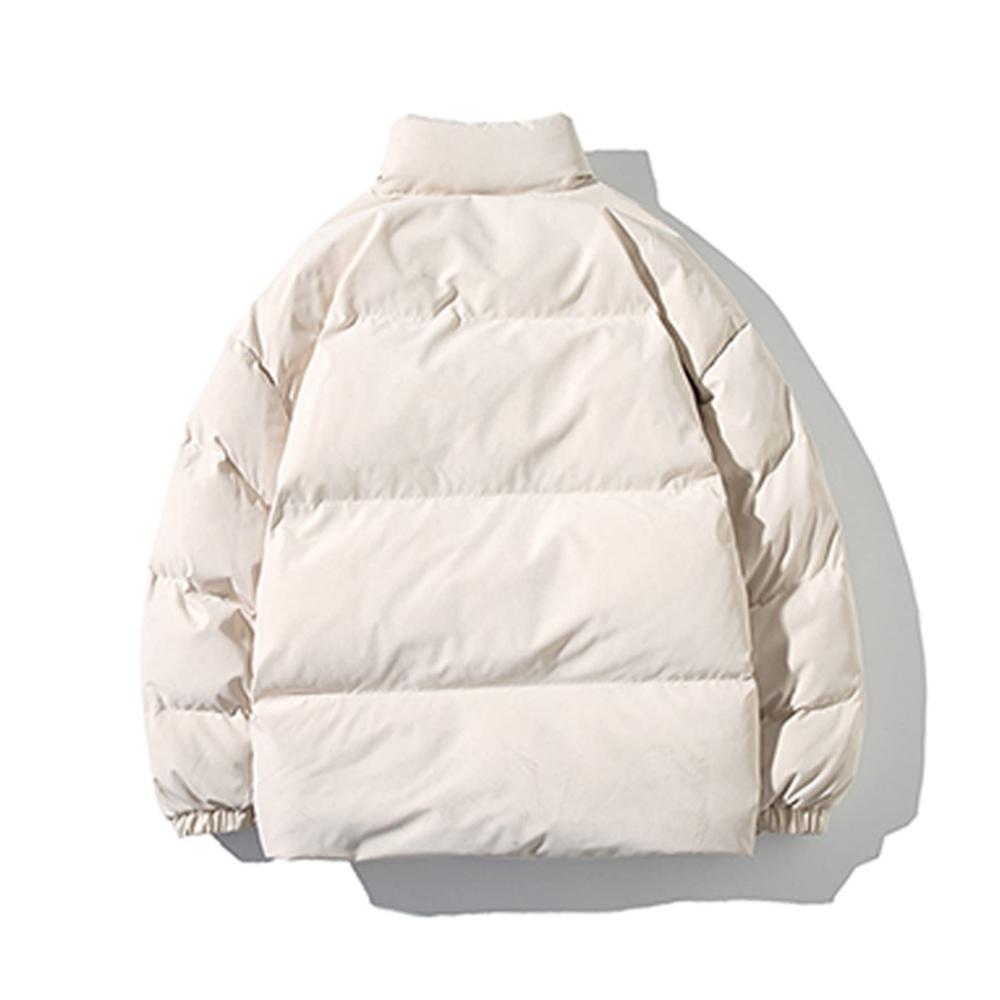 Herren Plus Size Daunenjacke Warme Baumwolljacke für den Winter – Perfekt für Wandern und kaltes Wetter