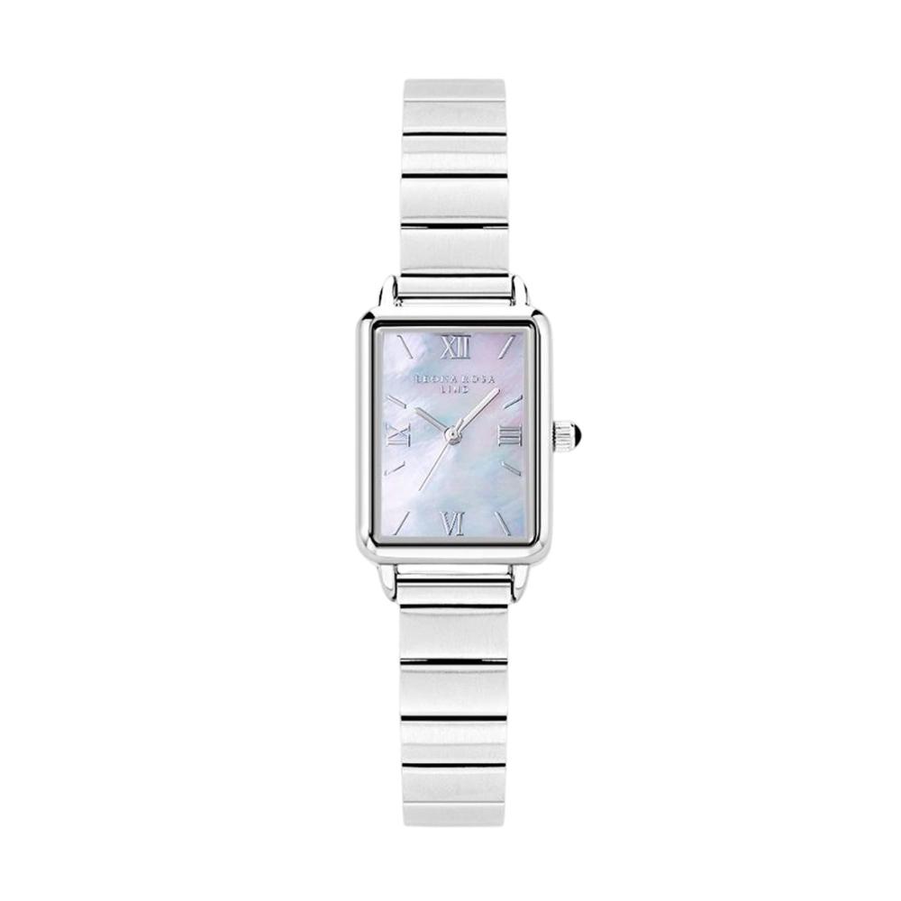 Damen Armbanduhr Rechteckgehäuse Quarzuhr wasserdicht – Mode Damenuhr für Frauen rorios Kleid Uhr