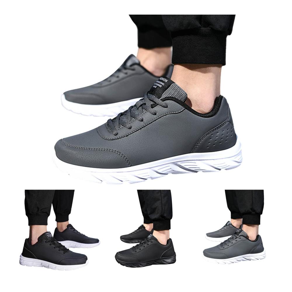Winter Sneaker Herren - Wasserdicht Gefüttert Große Größe Laufschuhe Fahrradschuhe Rennrad - Mode für Herren