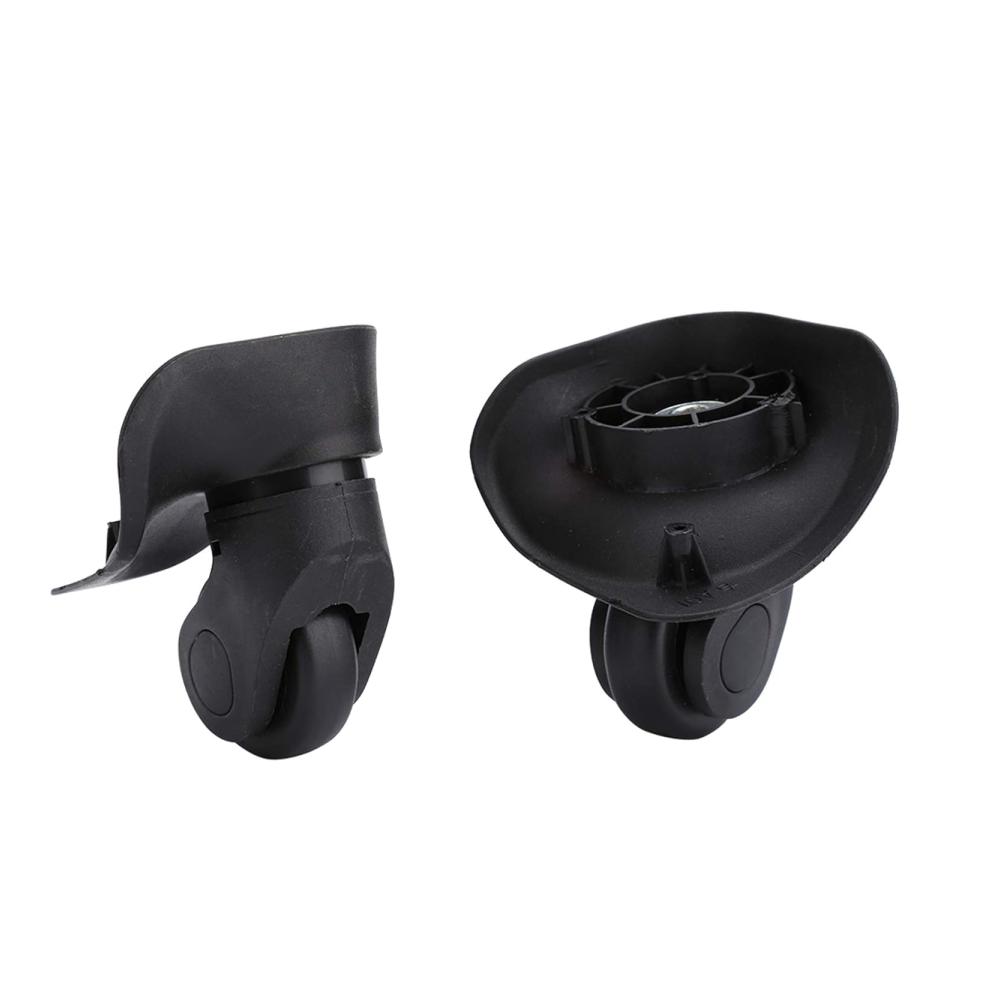 Gepäck-Sets 2 Stück/Set – Hochwertige PVC-Gepäckräder mit Kunststofflagern für Reisekoffer Ersatzräder und Reparaturset für optimale Mobilität