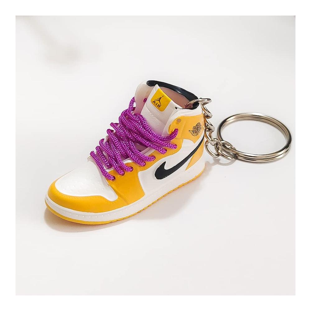 Basketball-Schlüsselanhänger Jordan - Authentische Schuhreplikate für Damen - 6 Stile - Realistisches Design