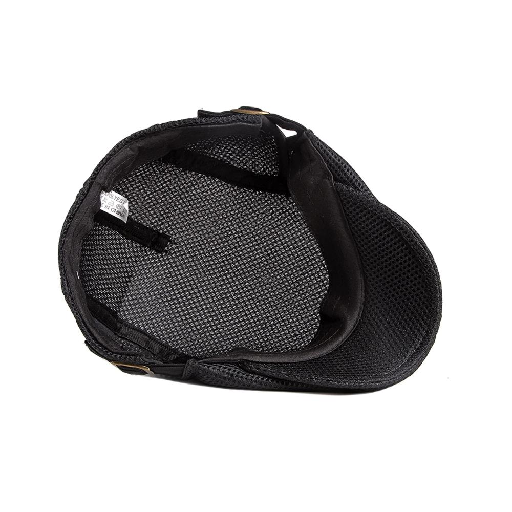 Sommerliche Herren Baskenmütze & Beret RDWESZOD Atmungsaktive Mesh Flat Cap für Fahrten und Jagd
