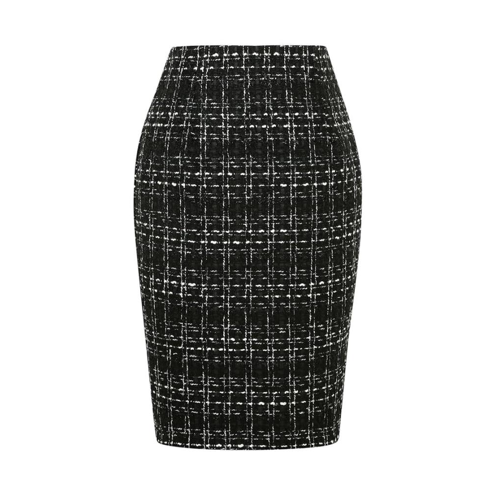 Tweed Schwarz