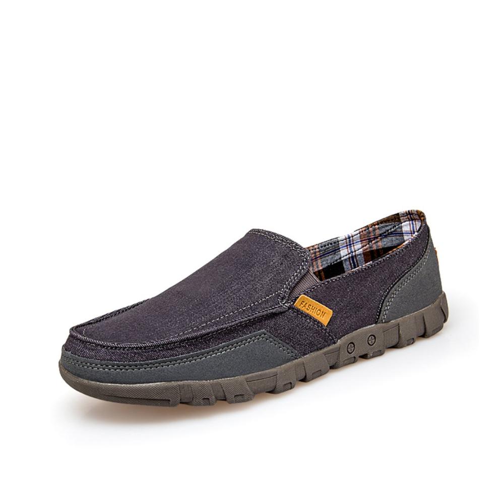 GLASSIC PINK Herren Mokassins Canvas Bootsschuhe stilvolle Loafers und bequeme Slipper in einem – Trendige Schuhe für jeden Anlass
