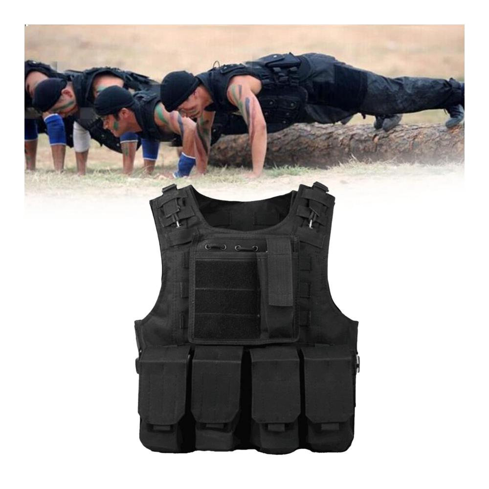 Gürtel HEEPDD Militärweste - Leichte Outdoor-Arbeitsausrüstung mit Verstellbarem Klettverschluss und Stahldraht Ideal für Camping und Männer