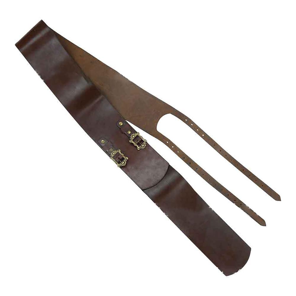 Mittelalterlicher Steampunk Gürtel - Verstellbarer Ledergürtel für Männer Retro-Stil Korsett-Gürtel aus weichem Kunstleder - ideales Accessoire für Cosplay-Kostüme