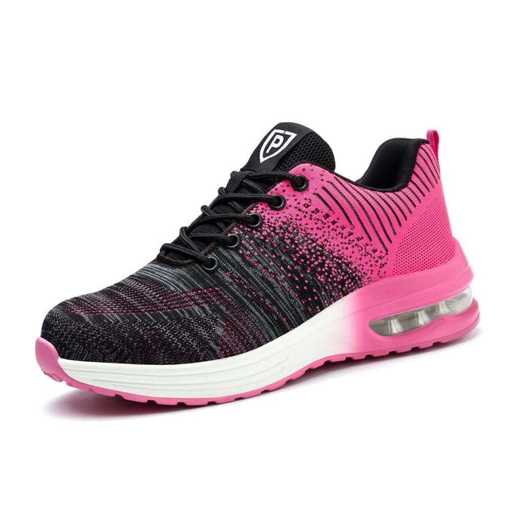Sicherheitsschuhe S3 für Herren und Damen | Stahlkappe Leicht & Atmungsaktiv | Arbeitsschuhe Sportlich & Schutzschuhe für Sommer Treks
