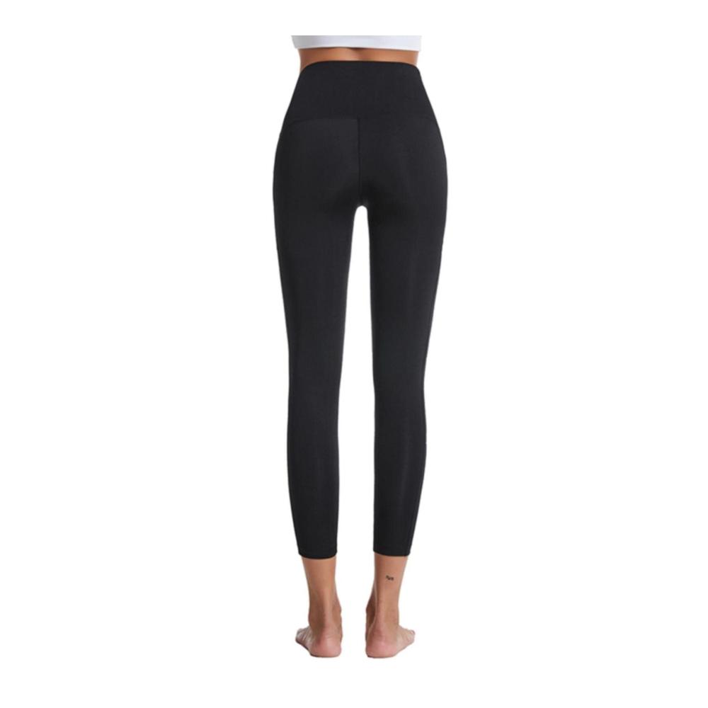 Yoga-Fitness-Sporthosen für Damen Hüfthebende Leggings in Weiß – Perfekt zum Laufen und für das Yoga-Training – Hochwertige Lederleggings
