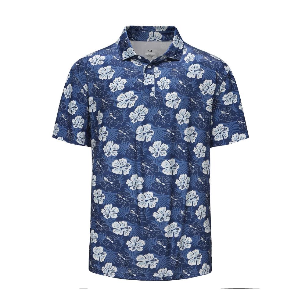 11# Blue White Flower
