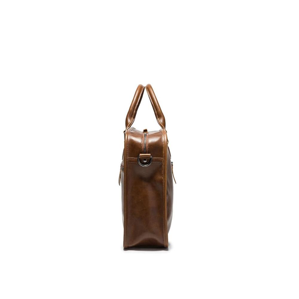 Herrentasche aus Crazy Horse Leder – Stilvolle Aktentasche mit Laptopfach