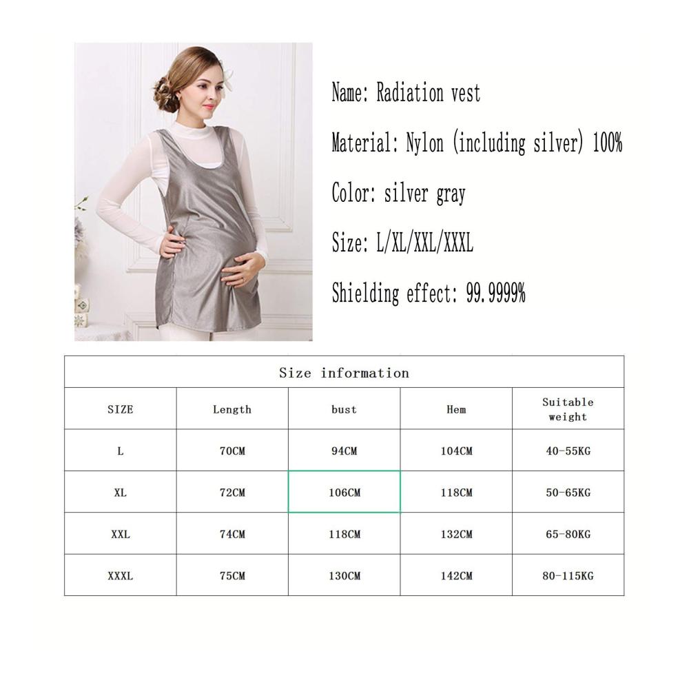 Umstands-Tanktops & Camisole mit 360° Silberfaser Strahlenschutz für werdende Mütter