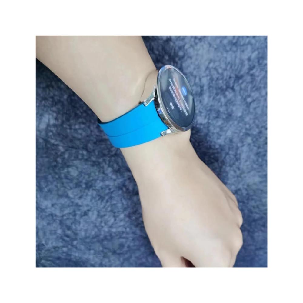 Silikon Uhrenarmband mit Magnetschnalle für Samsung Watch 4/5 Watch 5 Pro Galaxy Watch 4 Classic - Passend für 40/44 mm und 42/46 mm Modelle