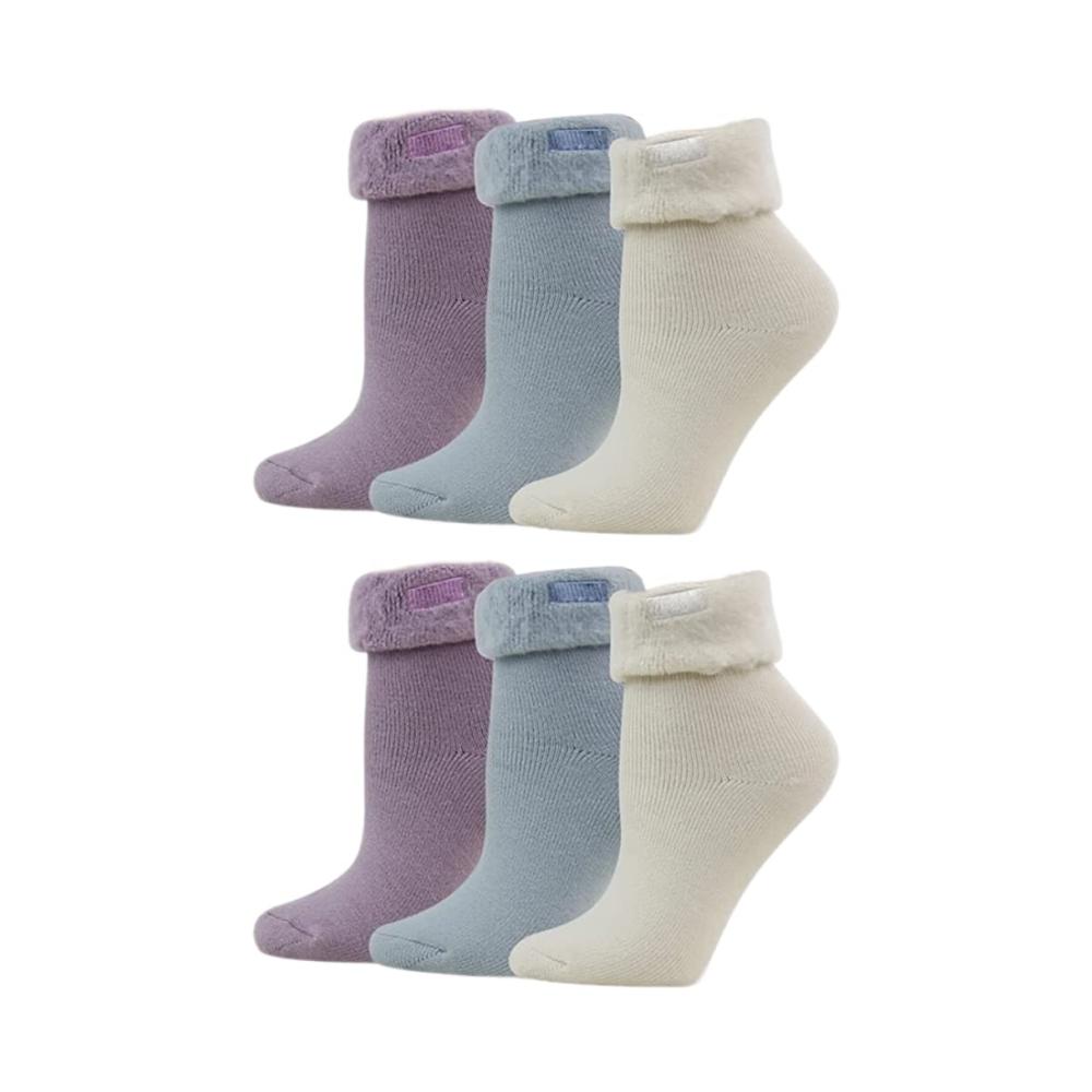 Warme Thermosocken für Frauen - Isolierte Winter-Crew-Socken für kaltes Wetter (3 Paare