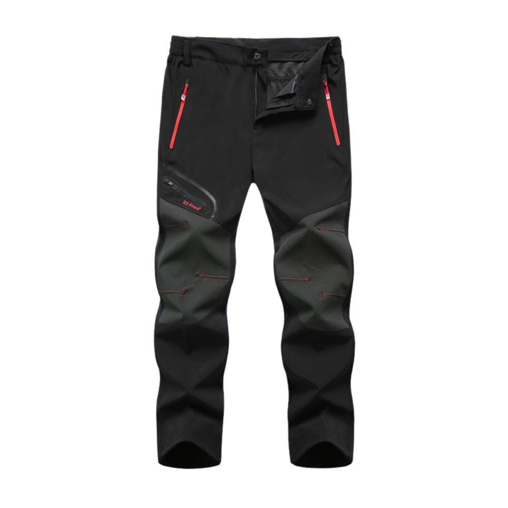 Herren Schneehose Warme Outdoorhose für Ski Fahrrad Hiking - Bunte Softshellhose für Winteraktivitäten