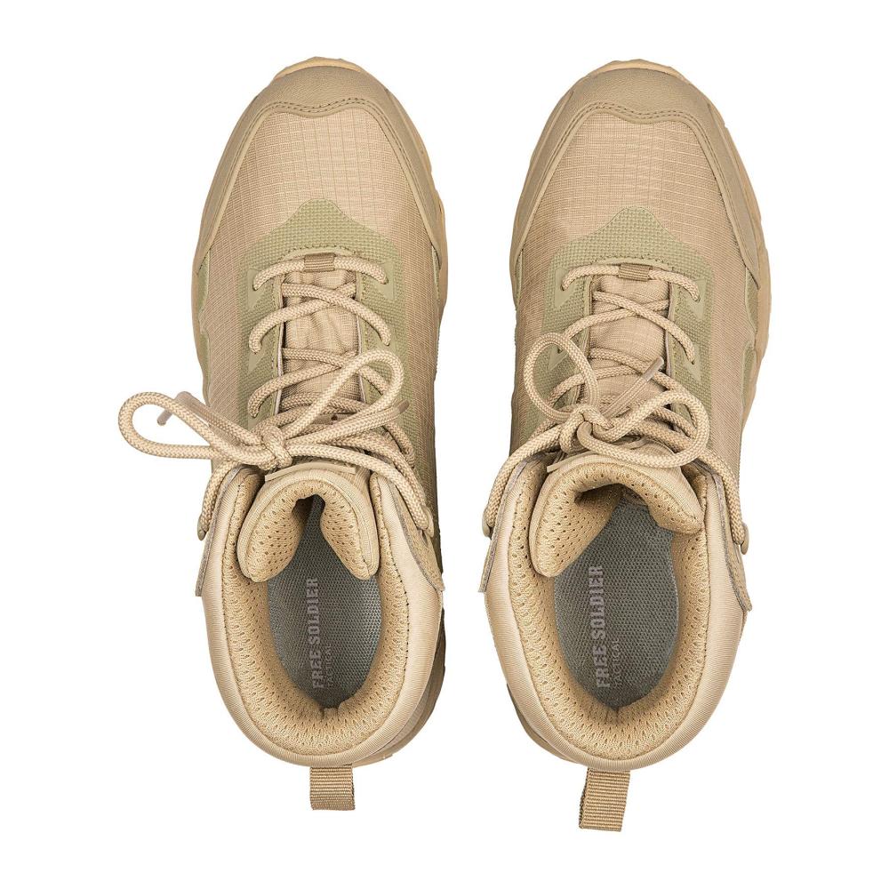 Taktische Herren Jagdstiefel - Strapazierfähige Trekking- & Wanderschuhe von FREE SOLDIER für Militär Arbeit & Outdoor-Aktivitäten