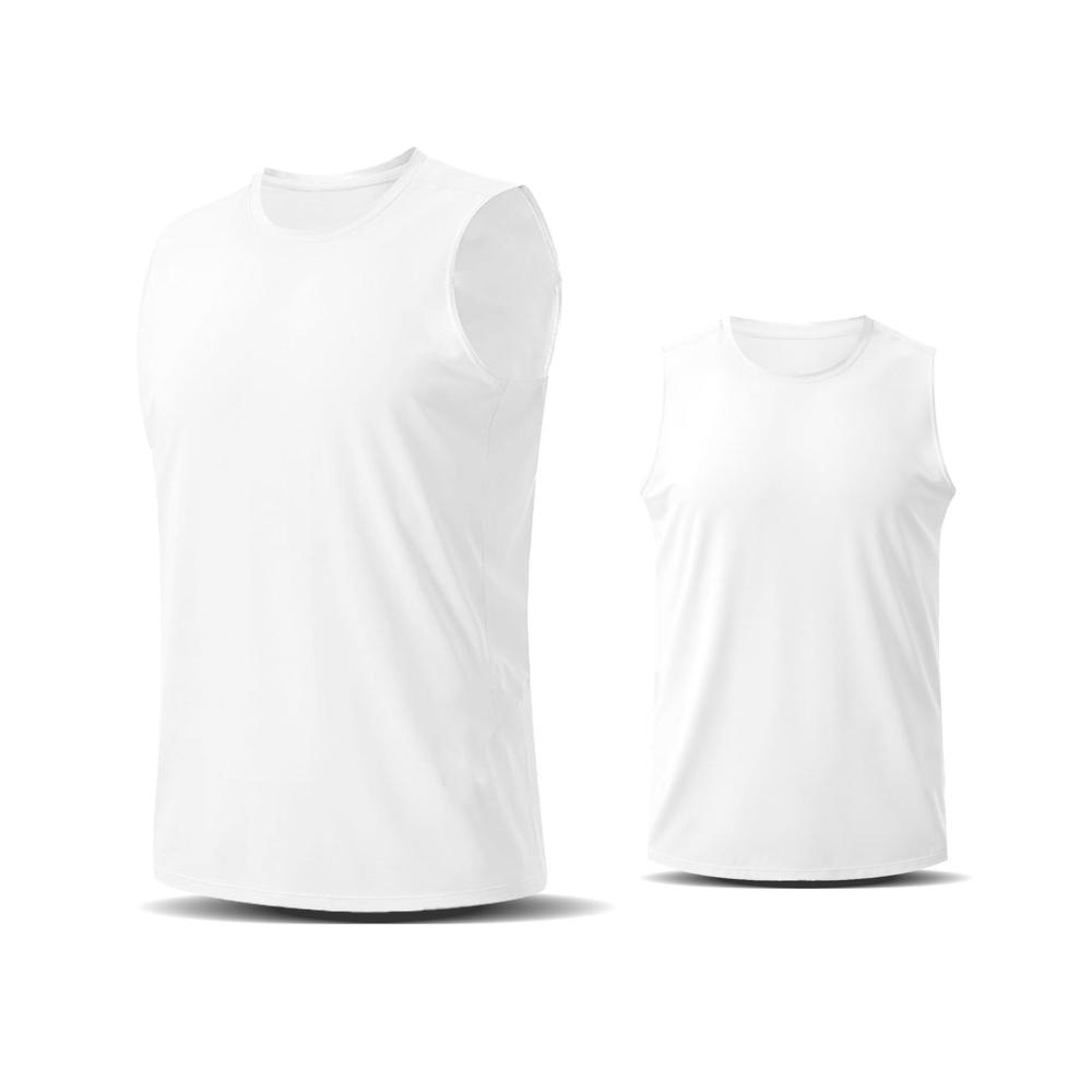 Ärmellose Herren-Tanktops im 3er-Pack für Sport Running Jogging und Fitness - Unterhemden für Gym-Training atmungsaktive Sleeveless Tshirts