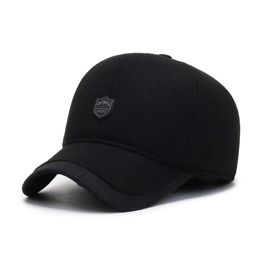 Baseball Cap with Adjustable Earmuffs for Men and Women - Outdoor Sports Warm Cold-Proof Hat