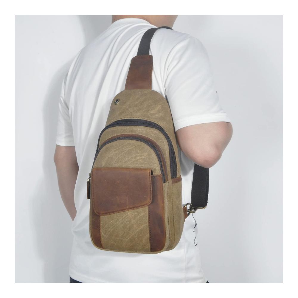 Schultertaschen Unisex Moderne Gepäck-Brusttasche für stilbewusste Reisende