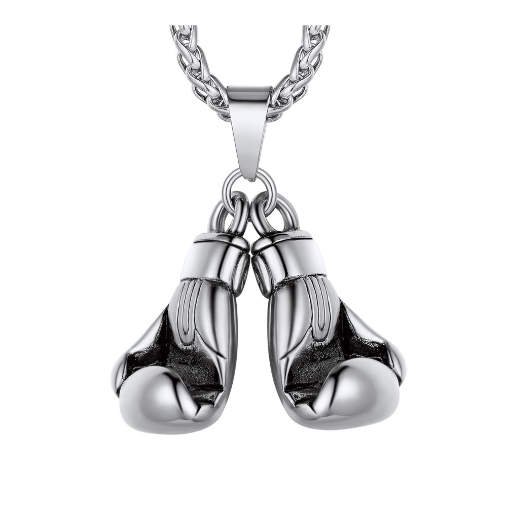 Handschuh-silber