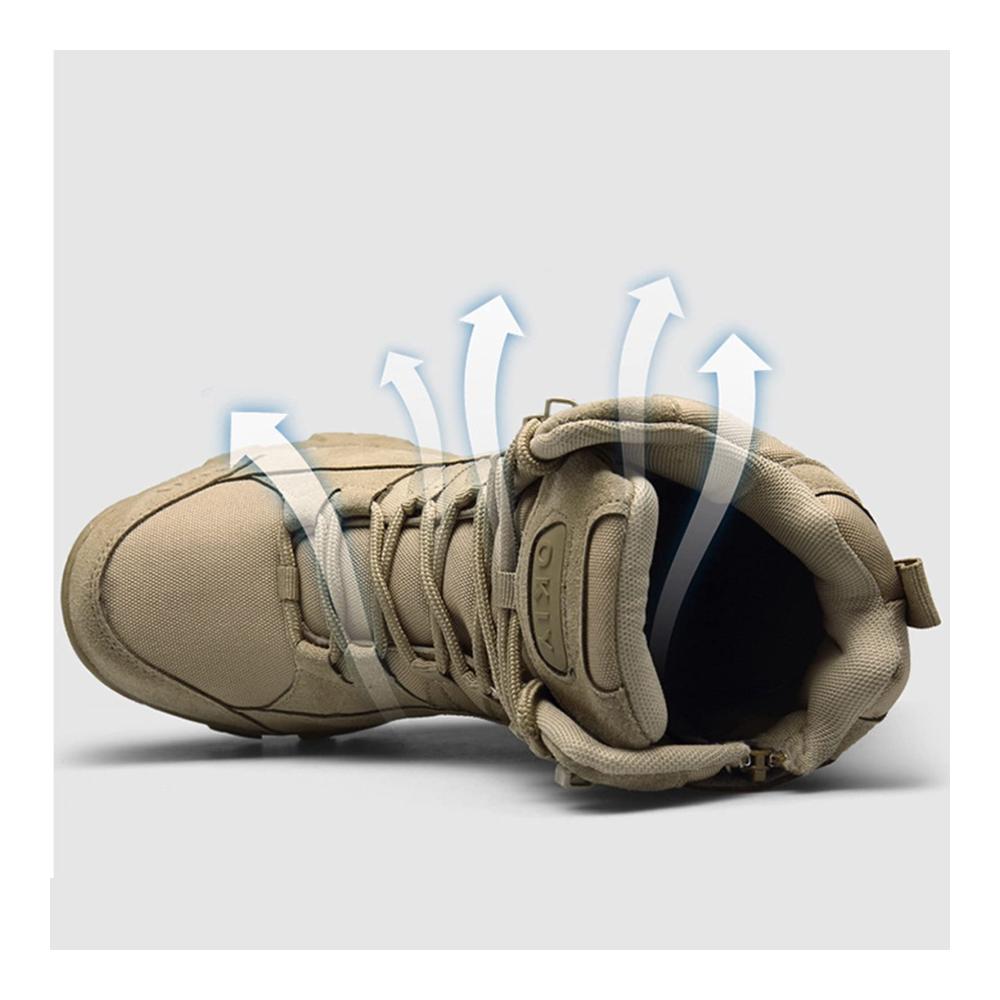 Taktische Herren Outdoor Schuhe - Wasserdichte Militär Trekkingstiefel für Sicherheit und Komfort (Farbe A Größe 39 EU