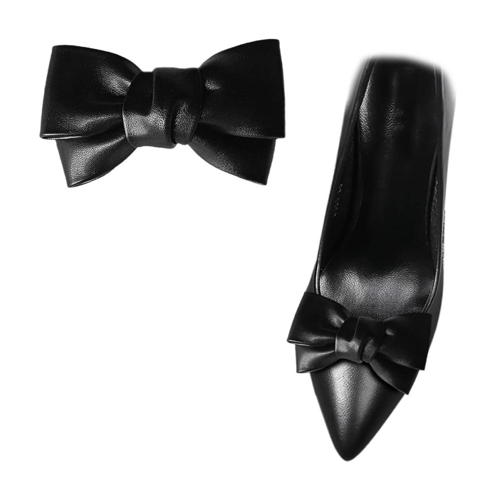 Mini-Schuhclips aus Leder - Dekorative Bonbonfarben für High Heels Pumps Sandalen & Flats