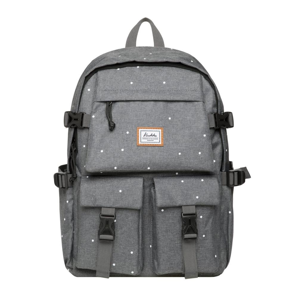 KAUKKO Tagesrucksack - Stilvoller 22-Liter Rucksack mit 15 Zoll Laptopfach für Schule und Universität