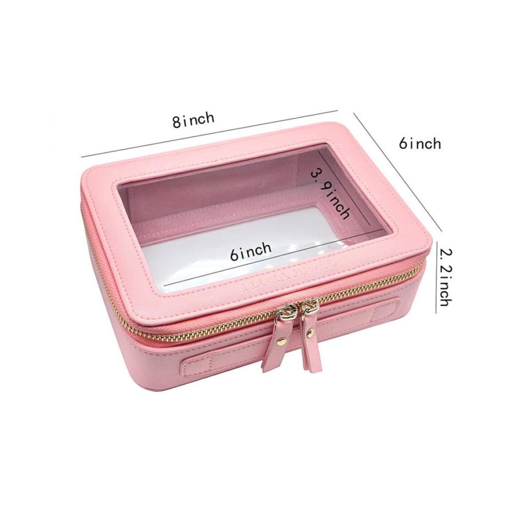 Durchsichtiger Reise Organizer für Damen – Kulturtaschen-Set für effiziente Aufbewahrung von Toilettenartikeln auf Langstreckenreisen mit praktischem Hänge-Design