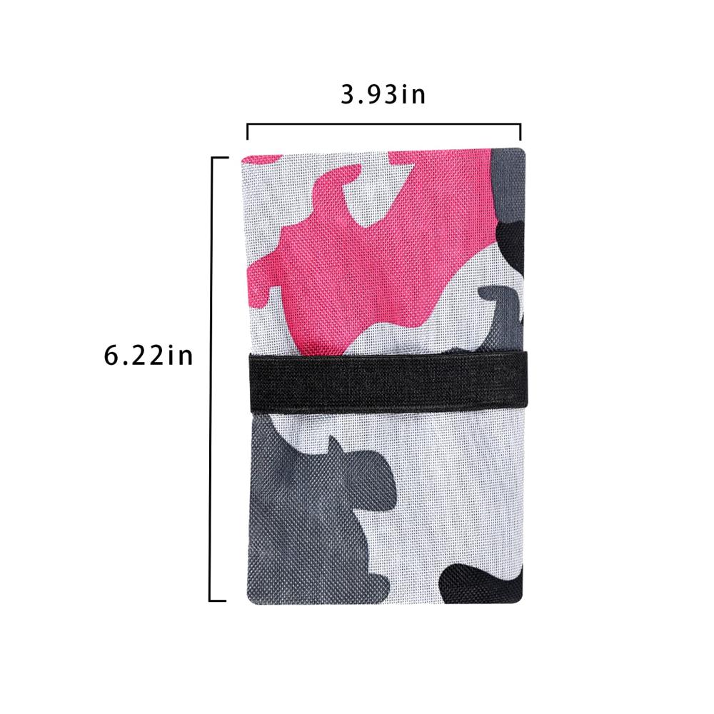 Tabaktasche für Damen Stilvolles Zigarettenetui & Tabakbeutel mit Fächern für 30/50g Tabak Drehertasche inklusive Platz für Filter Blättchen und Feuerzeug
