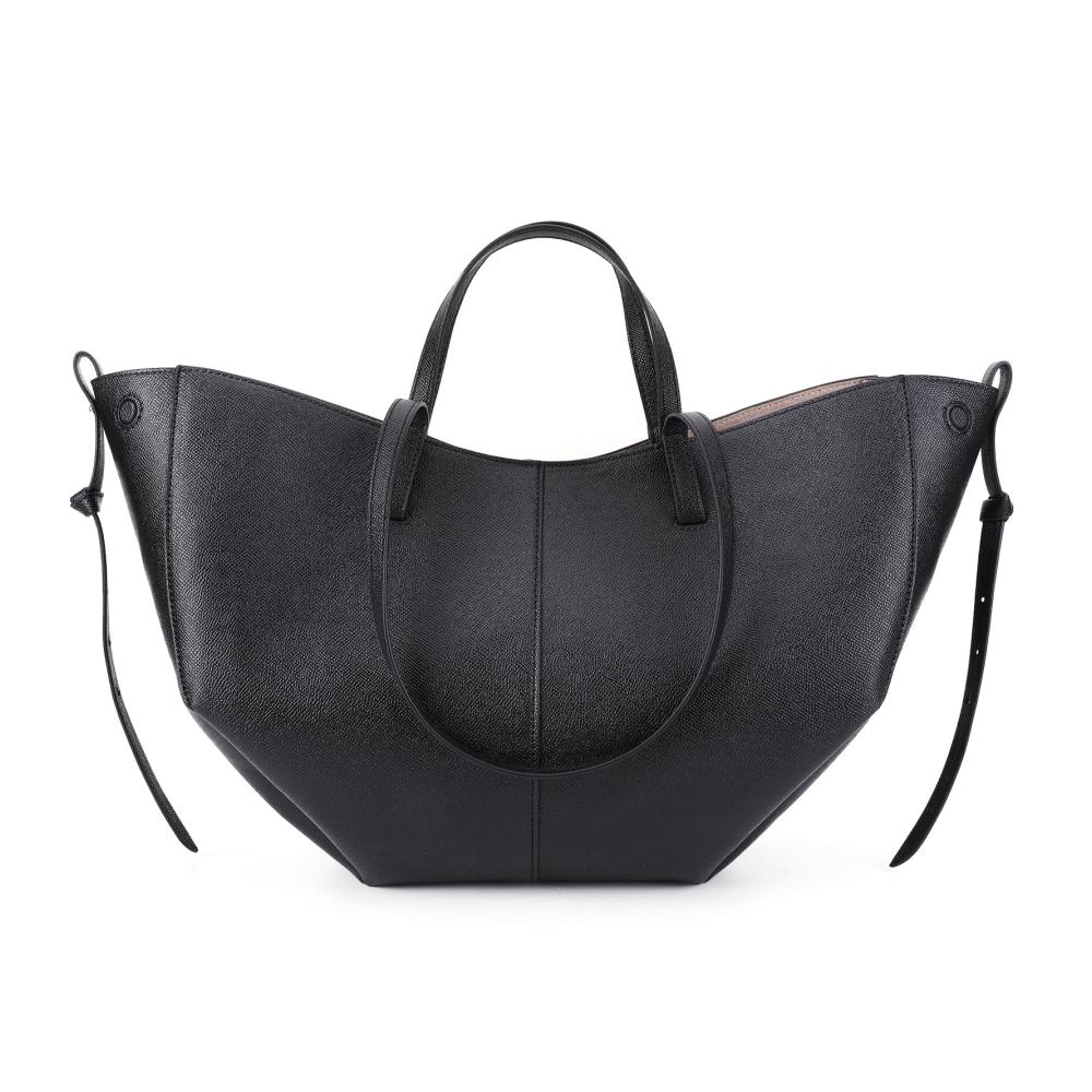 Französischer Stil Damen Henkeltasche aus Leder mit Kleiner Geldbörse - Vintage Tote Tasche Einkaufstasche Handtasche mit großer Kapazität
