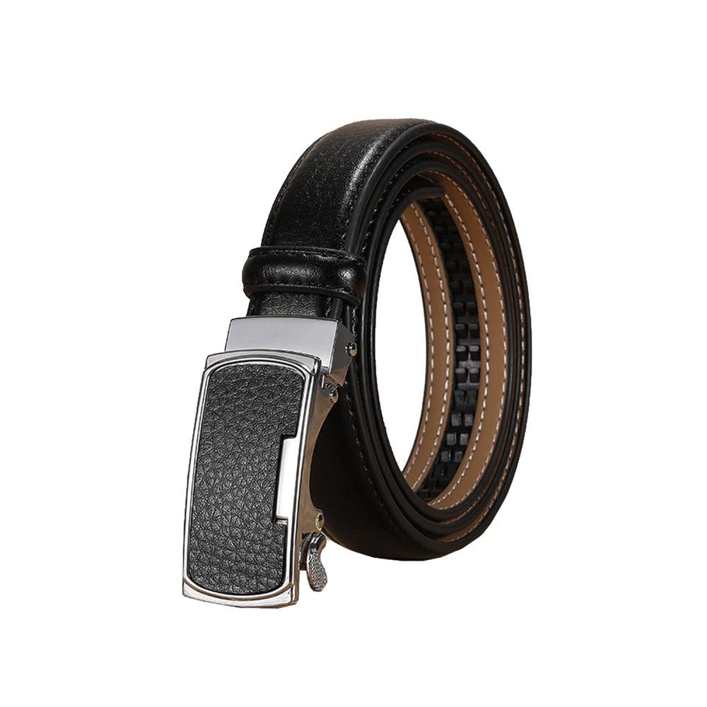 Frauen Ledergürtel 2.3cm - Verstellbare automatische Schnalle - Beiläufige Eleganz