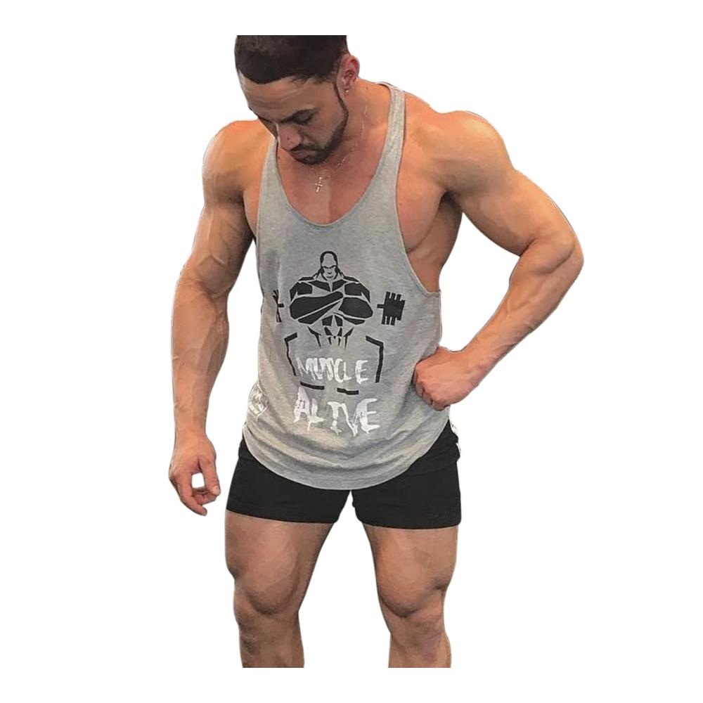 Herren Bodybuilding Tank Top mit 2cm Strap - Perfekt für Fitness und Sport