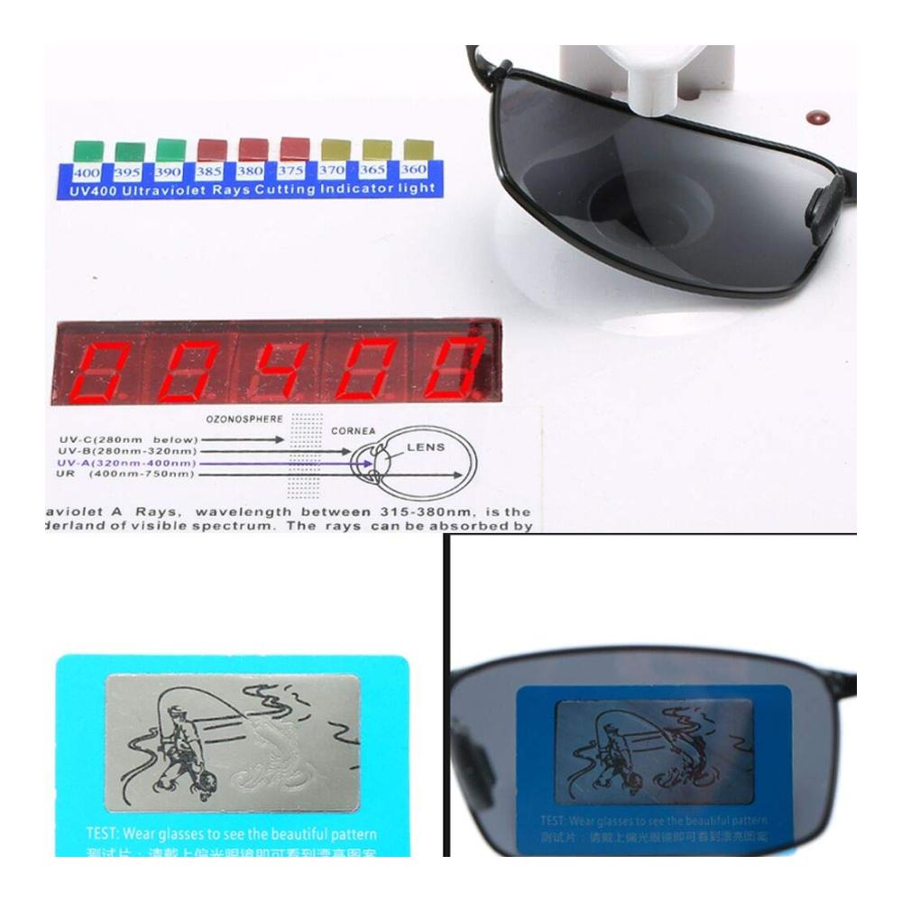 Herren Polarisierte Sport-Sonnenbrille mit UV-Schutz für Outdoor-Aktivitäten