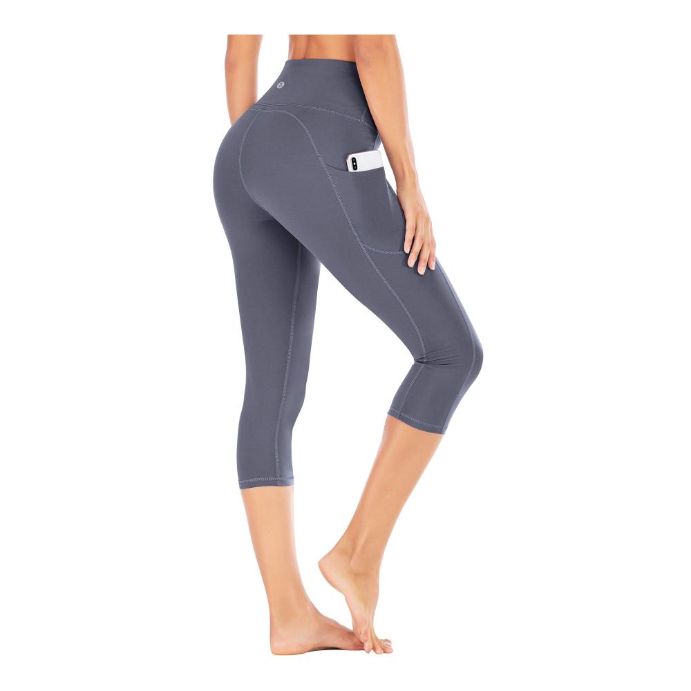 Tummy Control High Waist Damen Leggings mit Taschen - 4-Wege-Stretch für Sport und Yoga