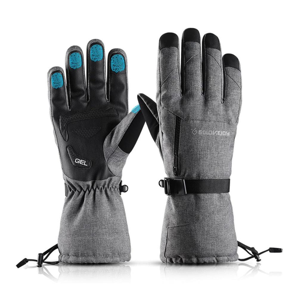 Thermo-Touch Winterhandschuhe Wasserdichte Skihandschuhe für Herren und Damen - Perfekt für Skifahren Motorradfahren Wandern und mehr
