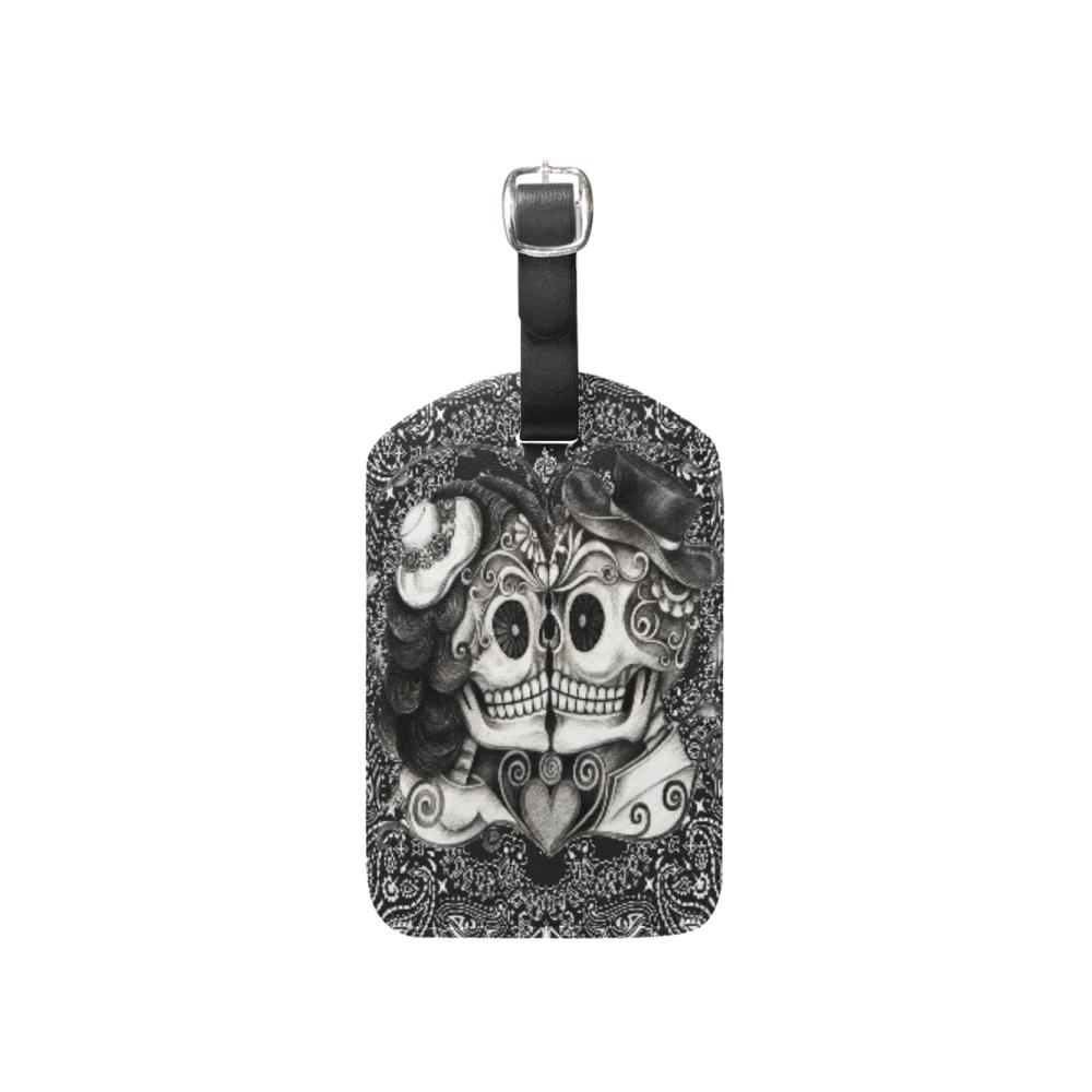 Totenkopf-Gepäckanhänger für Koffer & Handgepäck - Einzelstück
