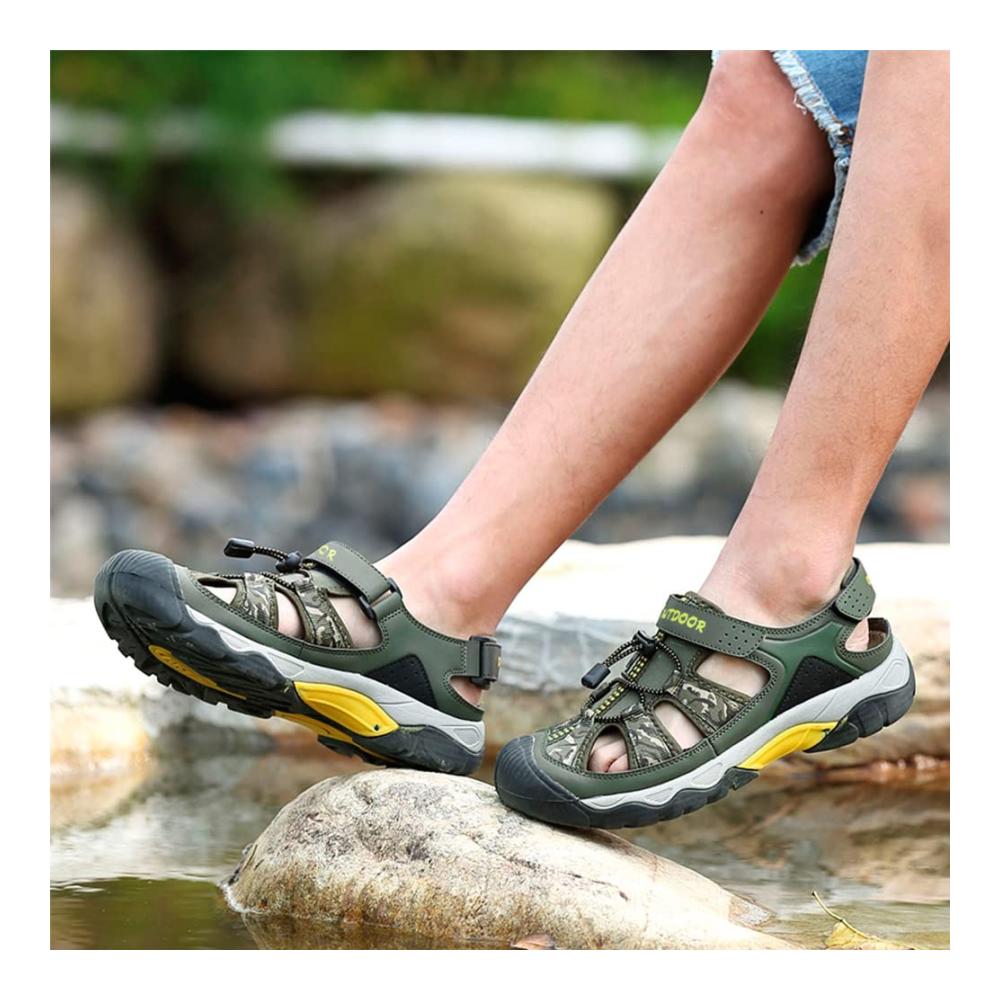 Sommer-Trekkingsandalen für Herren Leichte Wandersandalen Atmungsaktive Strand- und Outdoor-Schuhe