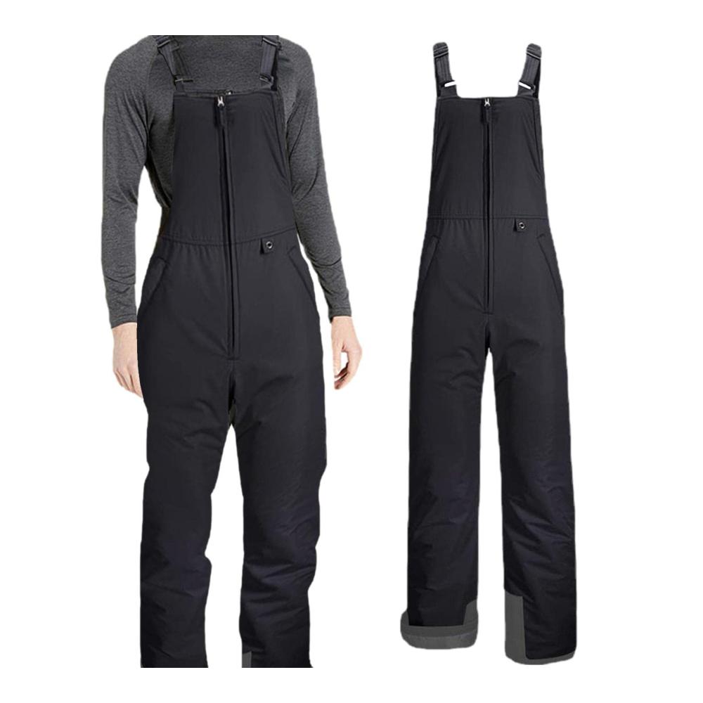 Herren-Schnee-Lätzchen Bavokon Trägerhosen Verstellbare winddichte Skihose für warmen und stilvollen Winterspaß