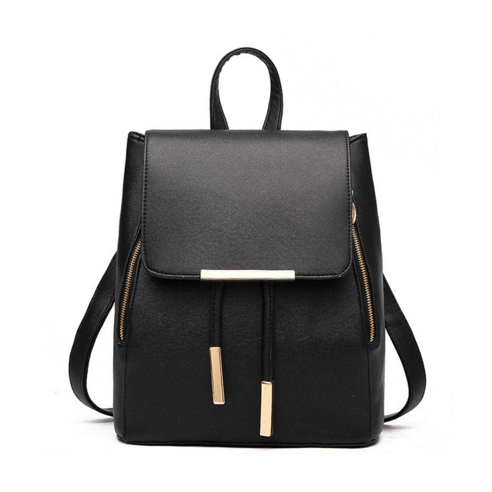 Fashion PU Leather Backpack for Women - Stylish Shoulder Bag for Girls Ladies - B&E LIFE Travel Rucksack Handbag