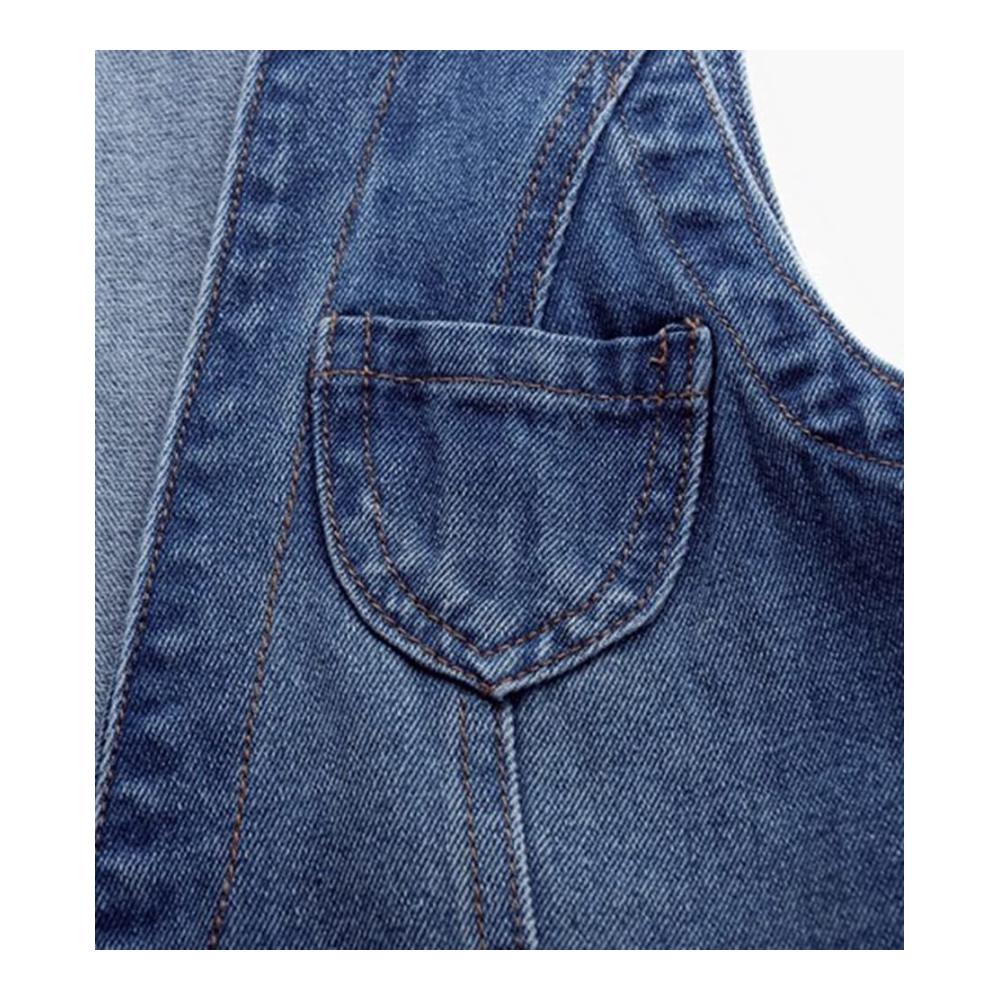 Damen Jeansweste übergröße - Stilvolle Ärmellose Denim Jacke für den Frühling - Beiläufige Weste mit Karten-Top Outwear in Übergröße