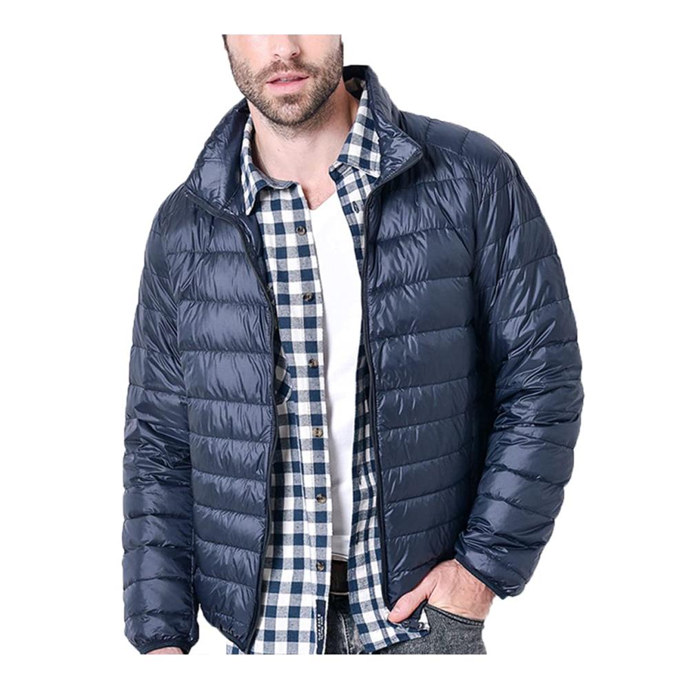 Herren Daunenjacke für Herbst und Winter - Leicht warm und abriebfest