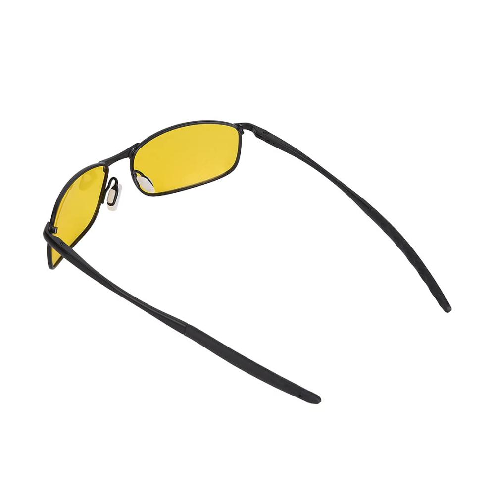 Nachtsichtbrille für Autofahrten - Polarisierte HD-Sonnenbrille mit Anti-Glare-Schutz | Getönte Sicherheitsbrille für Männer und Frauen | Inklusive praktischer Zip-Box