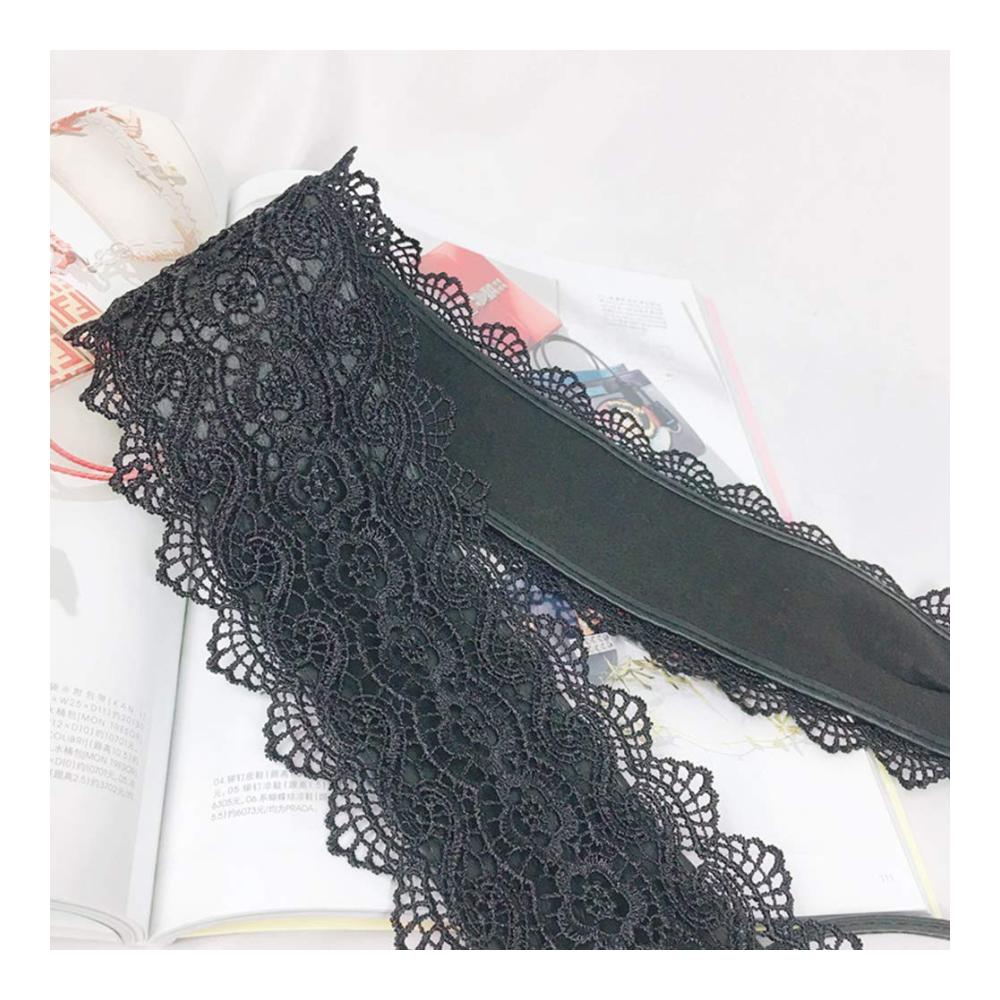 Boho Damen Gürtel – Spitzengürtel mit Porbbow Fliege und Wickel Design aus Kunstleder für Kleider