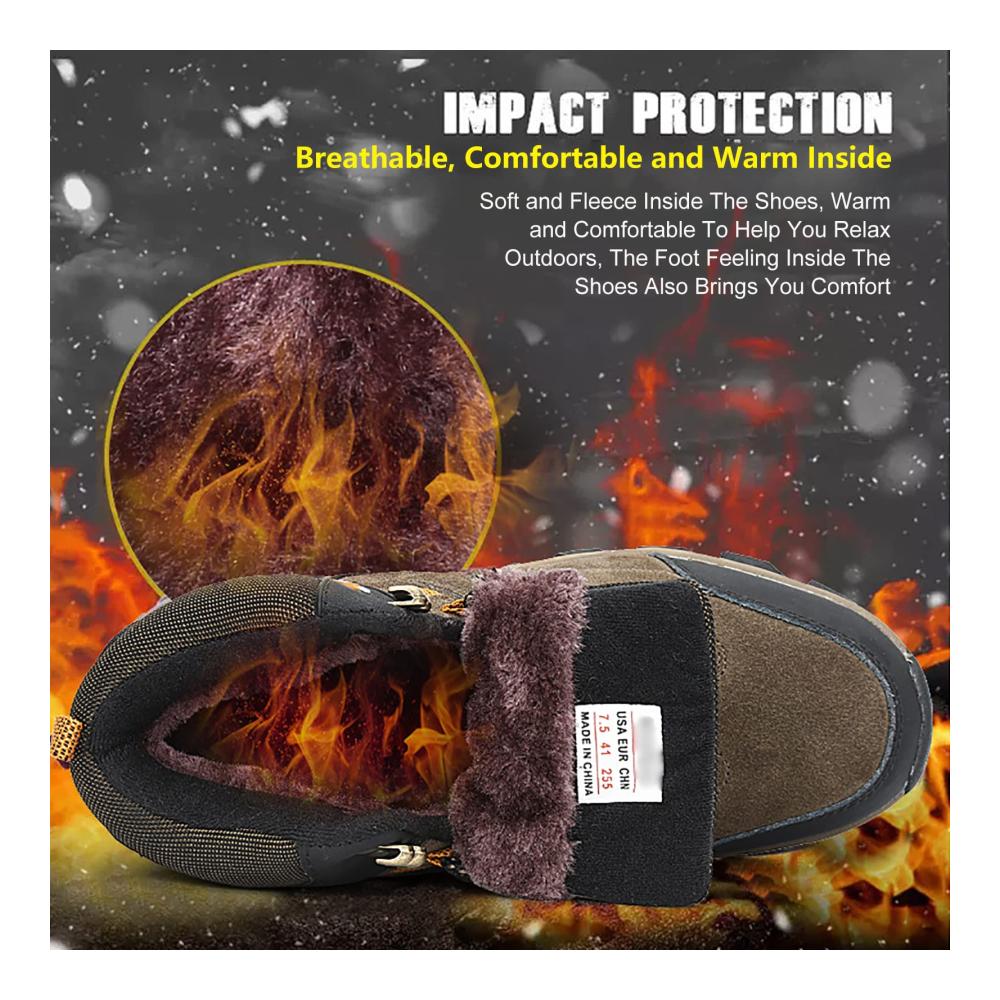 Wasserdichte Unisex Kletterschuhe - Robuste Vollnarbenleder Wanderschuhe mit Eva-Zwischensohle - Grüne Outdoor-Sneaker für Reisen Camping und Wandern (Größe 42