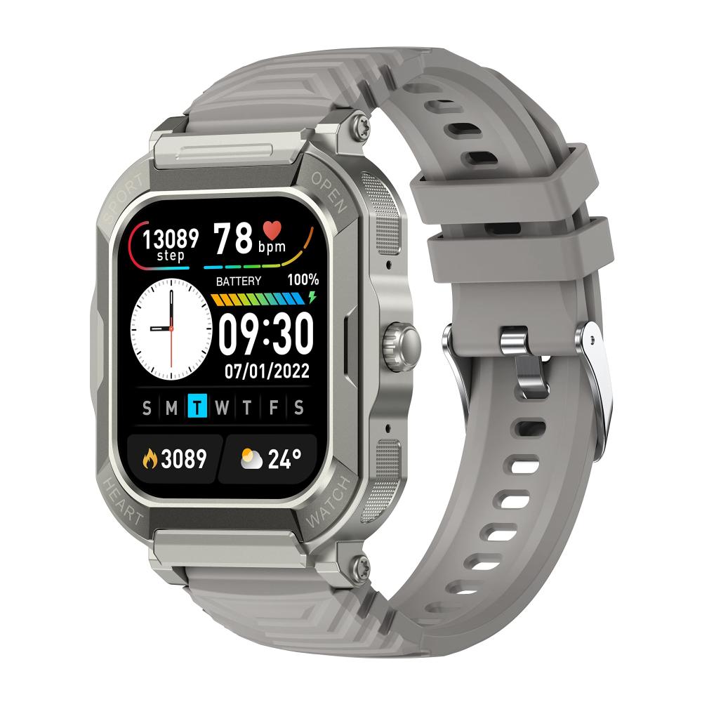 Herren Fashion Smartwatch Telefonfunktion Gesundheits- und Fitness-Tracking Whatsapp-Funktion