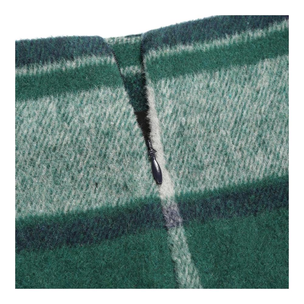 Kariertes Wolle Damen Bleistiftrock - Herbst/Winter Hohe Taille Schlitz Figurbetont Knielang Midirock